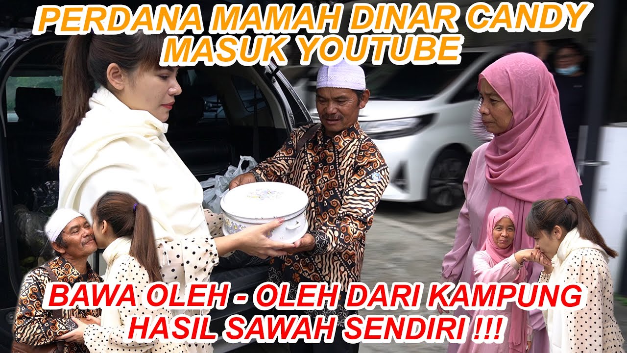 PERDANA AKHIRNYA MAMA DINAR KE JAKARTA BAWA OLEH - OLEH DARI KAMPUNG HASIL DARI SAWAH BAPAK