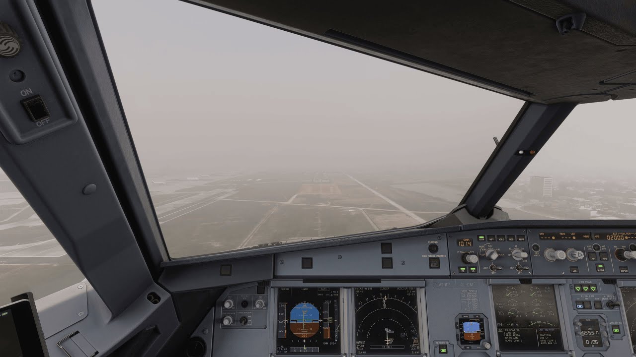 Kolkata Landing | Fenix A321 | MSFS2024