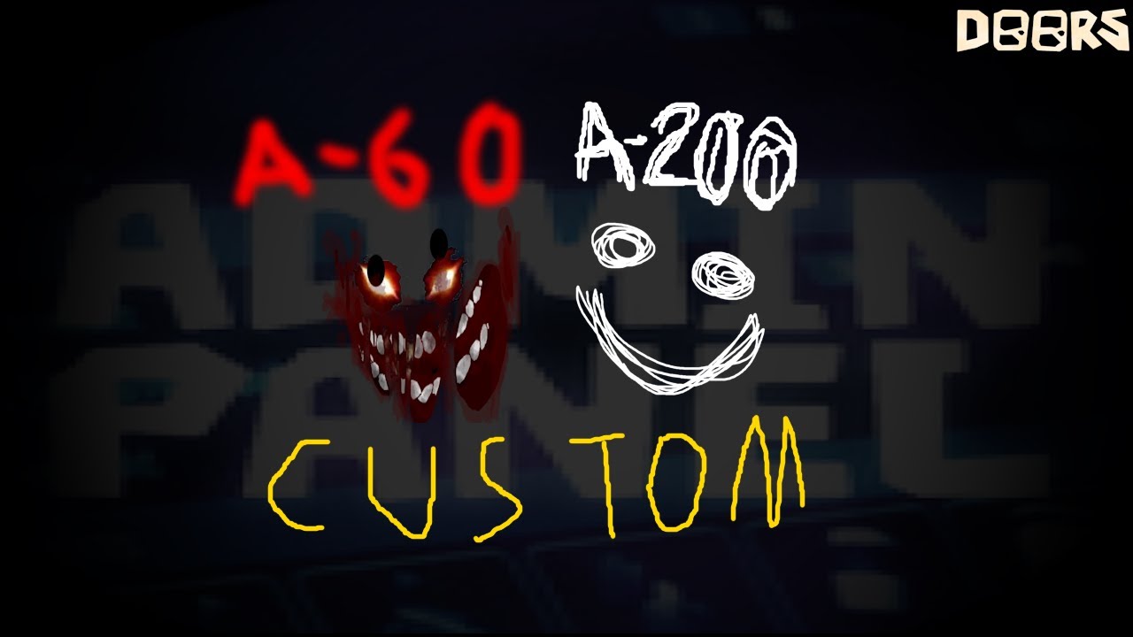 I made the original A-60 & A-200 with the Admin Panel In DOORS