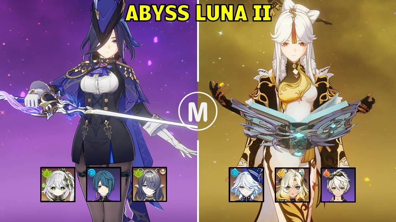 C2 Clorinde Hyperbloom & C6 Ningguang Hyper Carry - Spiral Abyss Luna II Floor 12 Genshin Impact