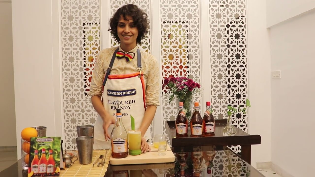 'Chilli Chilli Bang Bang' Easy Cocktail Recipe | Mansion House Flandy Orange Cocktail  By Ami Shroff