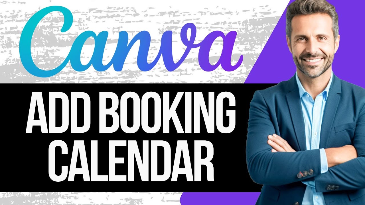 How to Add a Booking Calendar to Canva Website | Full Tutorial 2025