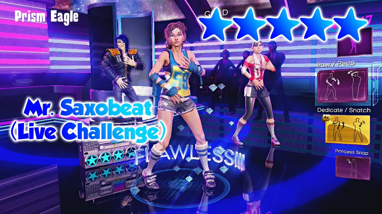 Dance Central 3 - Mr. Saxobeat - Live Challenge - 5 Gold Stars