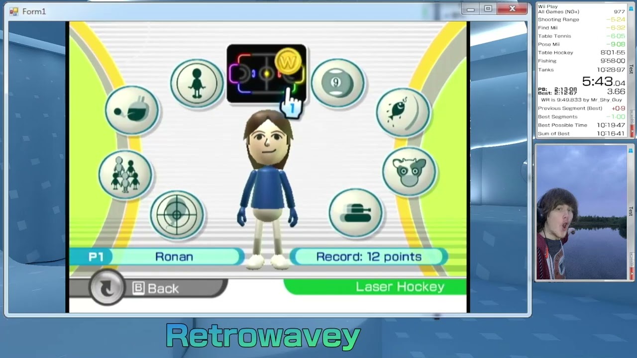 [fPB] Wii Play All Games NG+ in 10:18.967
