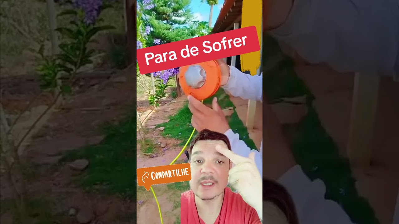 Carretel Inteligente Automático para Roçadeira | Chega de Sofrer e Estragar Nylon!