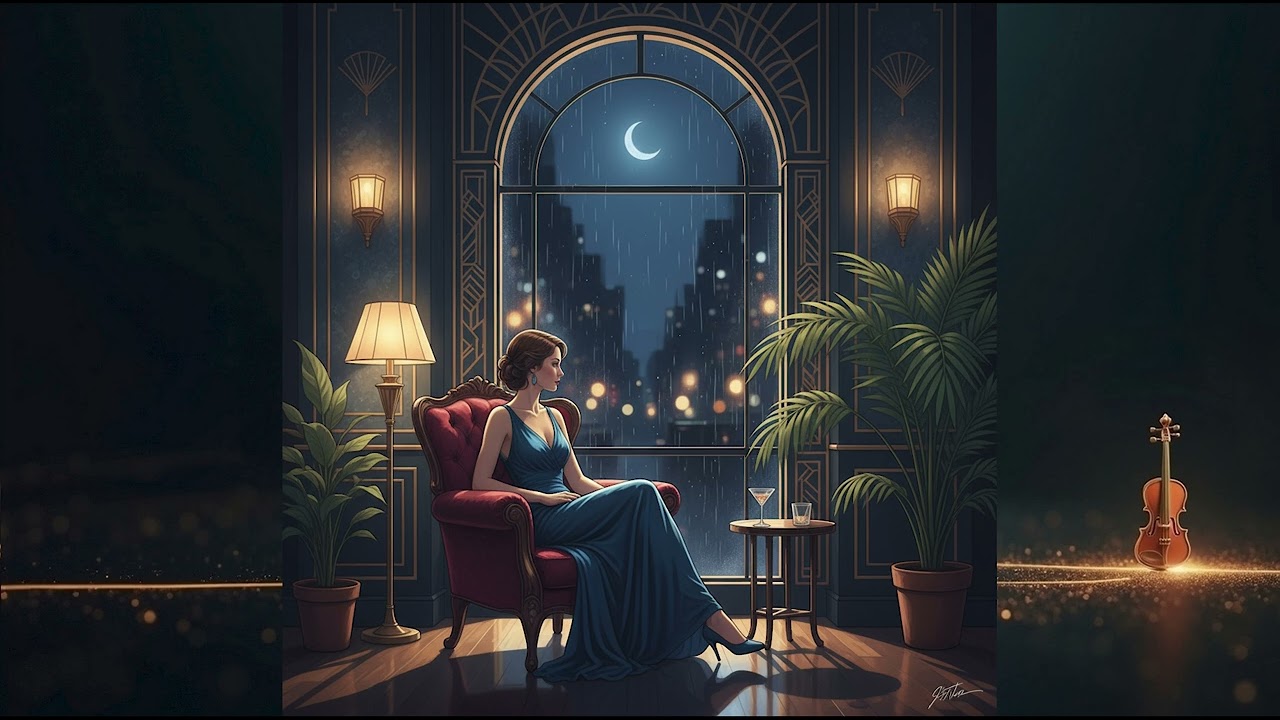 Maybe It’s the Rain | Orchestral Jazz | 1940s Ballad