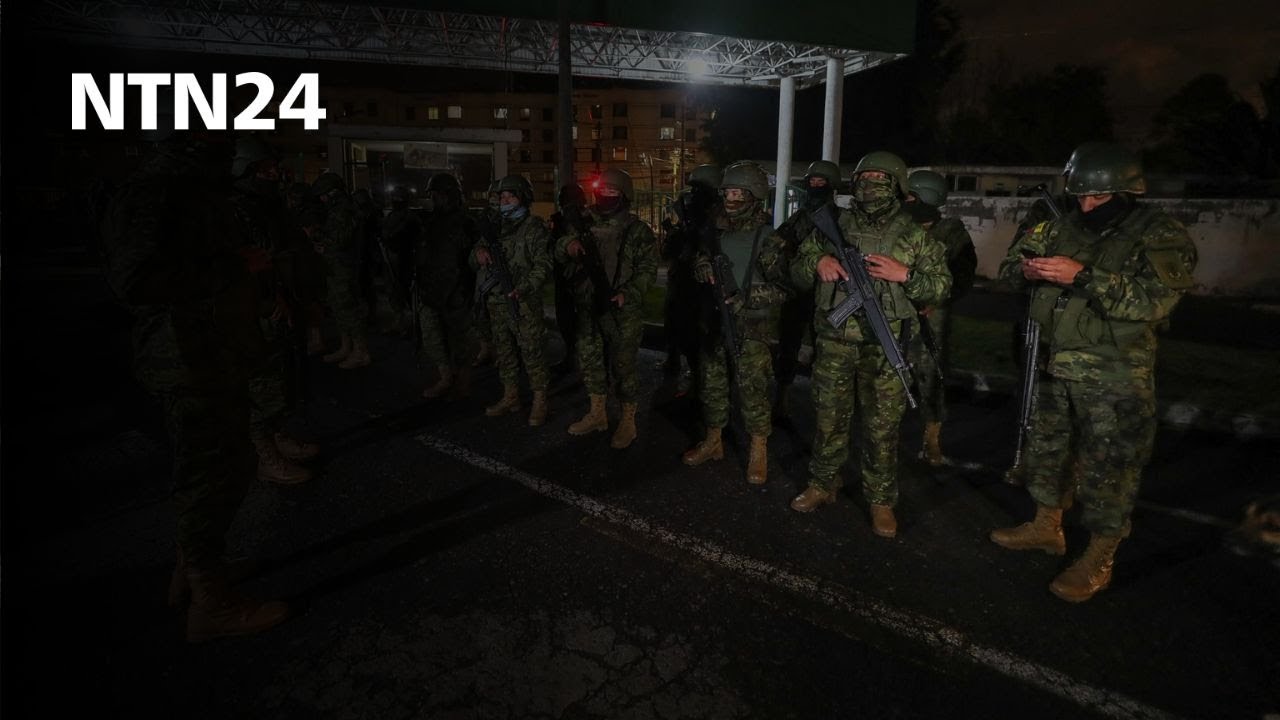 NTN24 acompañó un operativo militar en Quito, Ecuador, en medio de la ola de violencia