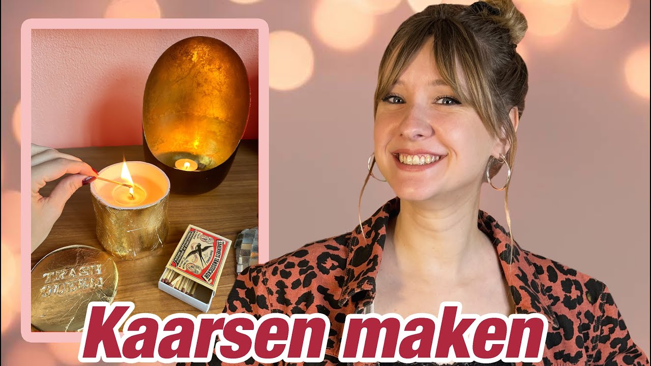 DIY | Kaars maken in 3 MAKKELIJKE stappen // Rosalie Boom #242