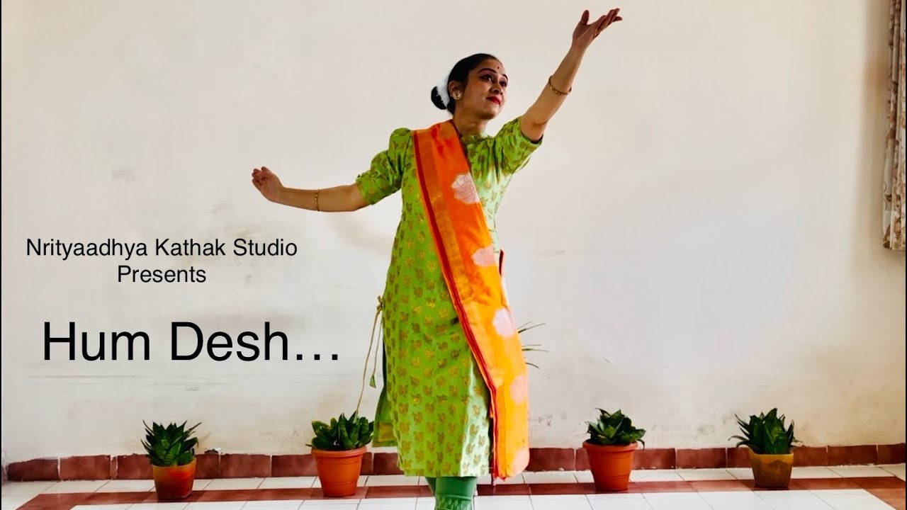 Hum Desh| Patriotic song| Republic Day 2025| Dance cover| Nrityaadhya Kathak Studio