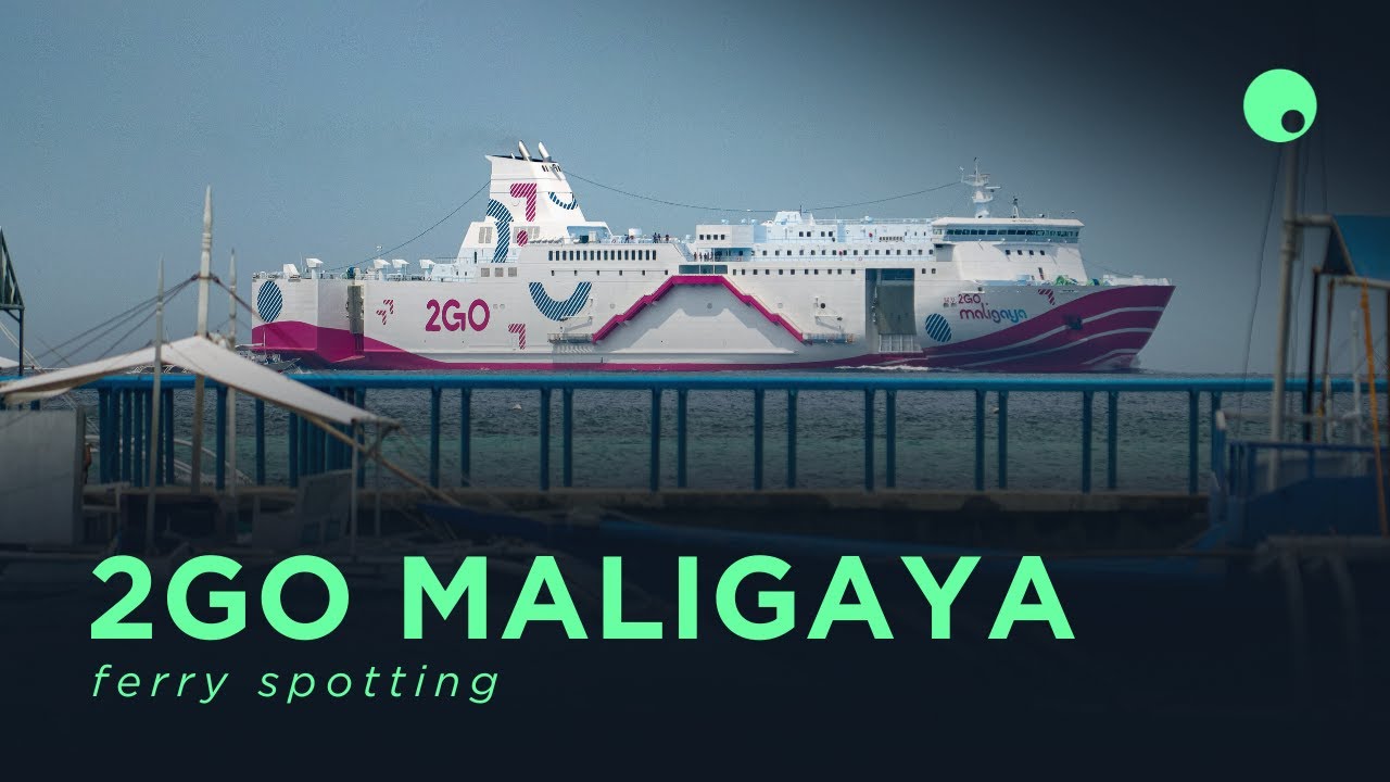 2GO MALIGAYA | Hilutungan Channel | ferry spotting