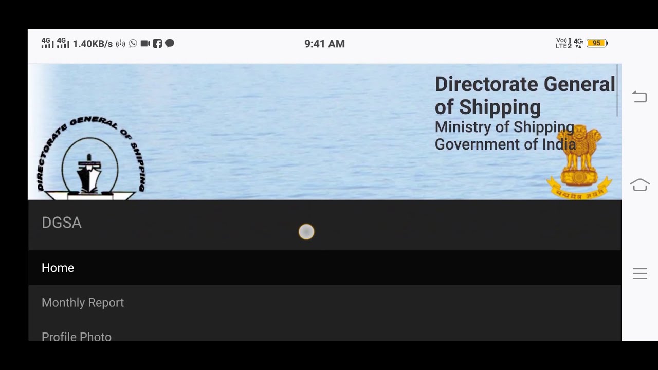 INDOS Photo Not Proper or Not Uploaded- Unable to access E-learning. Report Issue To DG Shipping