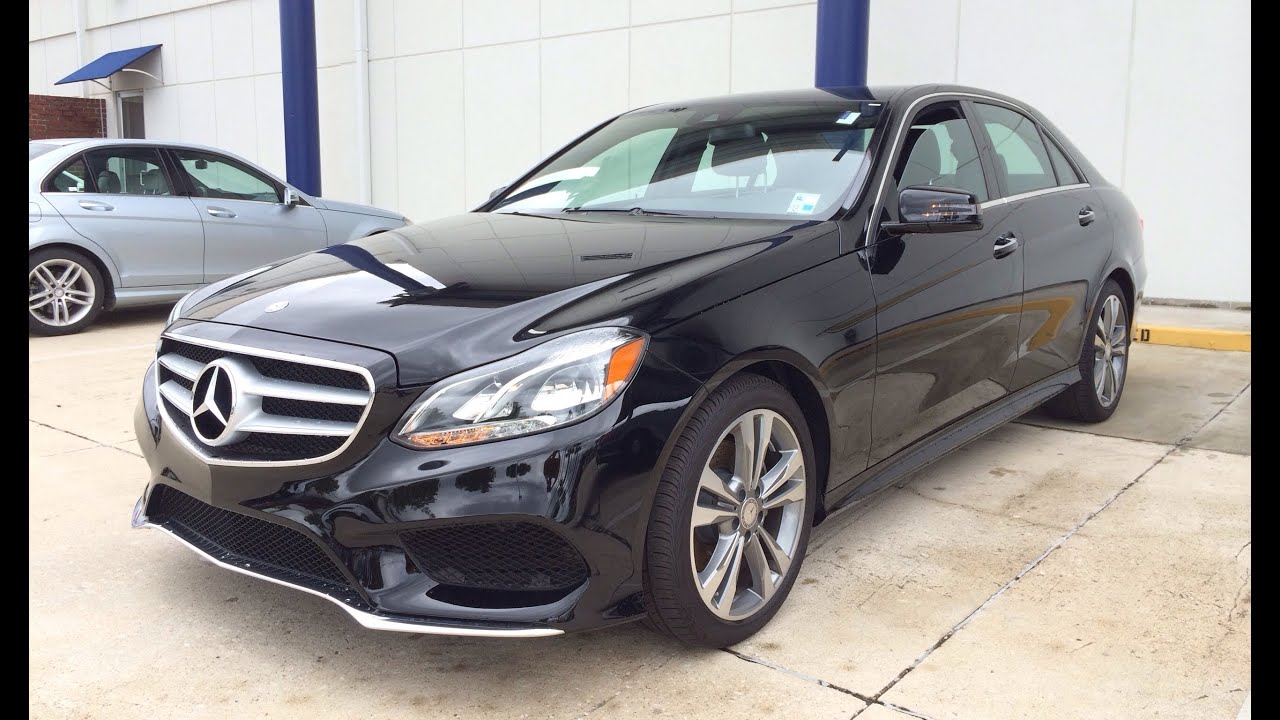 Mercedes Benz E350 E-класса 2014 года: запуск, выхлоп и подробный обзор