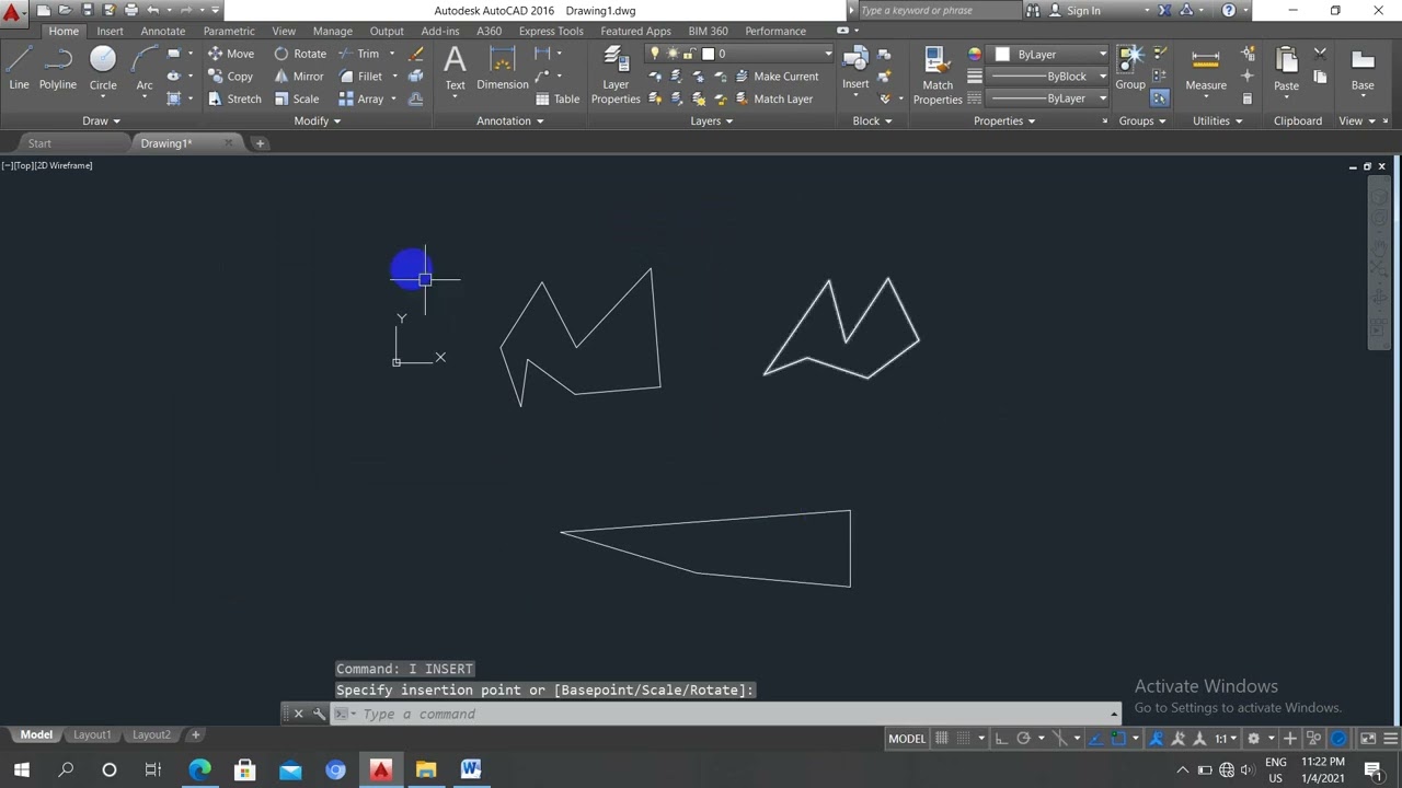 AutoCAD Myanmar Lesson 9 d3
