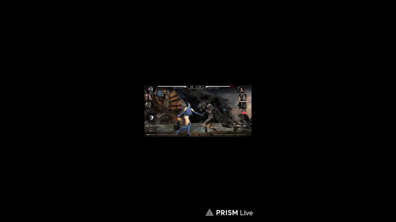 Live streaming MORTAL KOMBAT mobile game