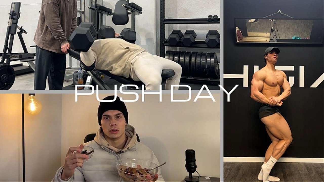 1º VÍDEO! PUSH DAY & UPDATE ATUAL!