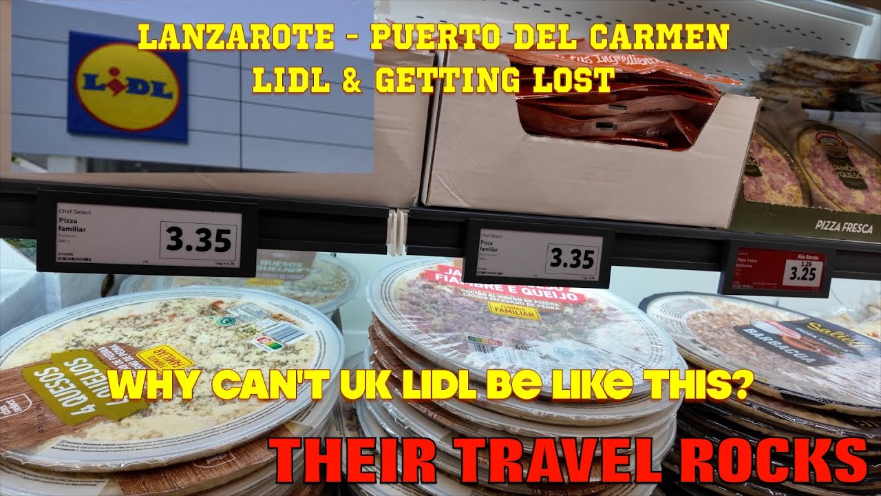 Лансароте — Lidl и как заблудиться в Пуэрто-дель-Кармен