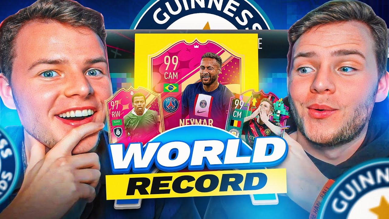 ENFIN LE RECORD !!? Notre MEILLEURE TENTATIVE DE DRAFT WORLD RECORD 128 ! FIFA 23