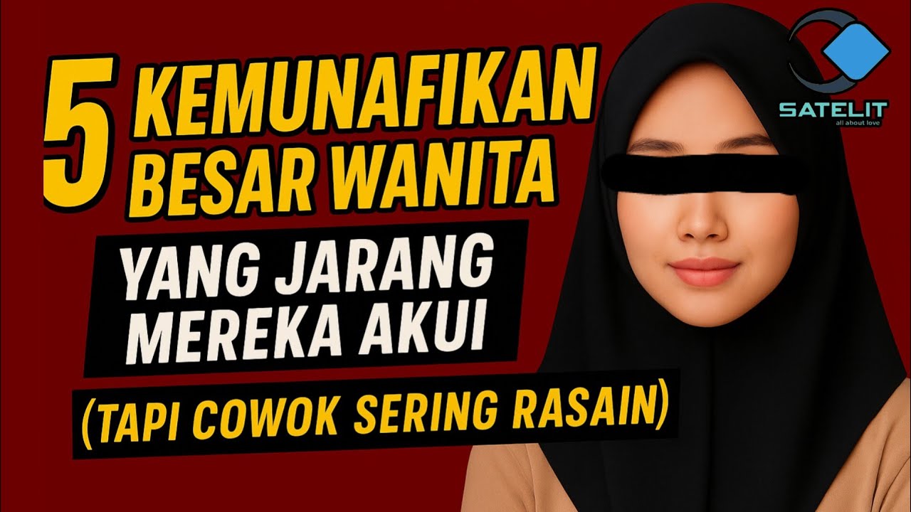 5 KEMUNAFIKAN BESAR WANITA‼️😱 jarang mereka akui ‼️
