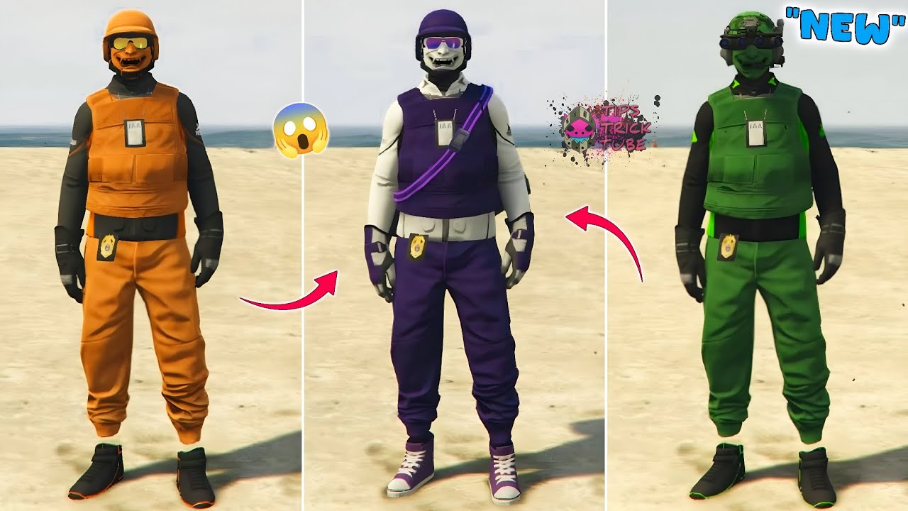 How To Get Multiple Modded Outfits With Joggers In GTA 5 Online 1.70!