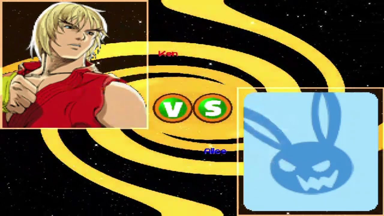 MG026 MUGEN - Ken Masters #25 vs. Alice (Niv)