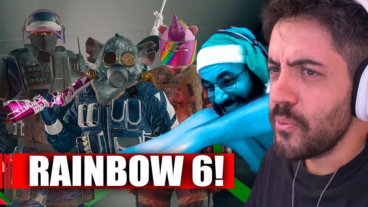 RAINBOW SIX SIEGE X - SMZINHO CARREGANDO PATIFE E DREZZY!