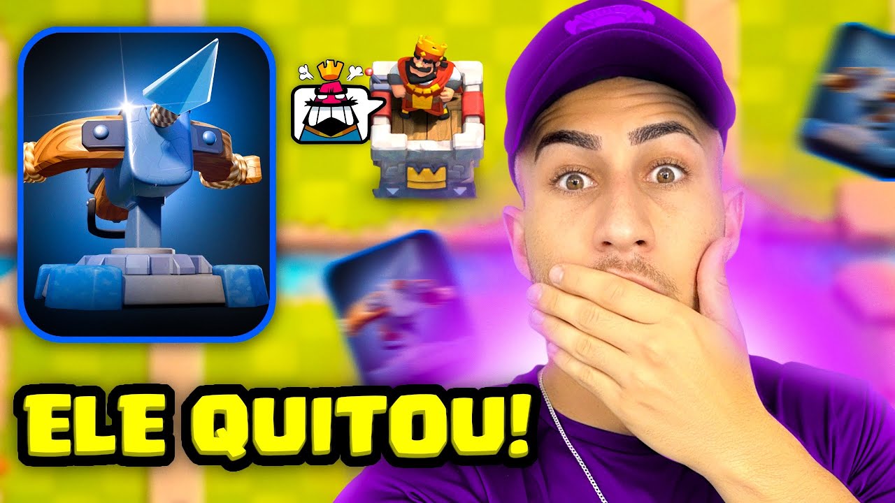 😱 COPIEI O DECK DE X-BESTA DO ARTUBE E FIZ GERAL QUITAR! 🤯💥 CLASH ROYALE