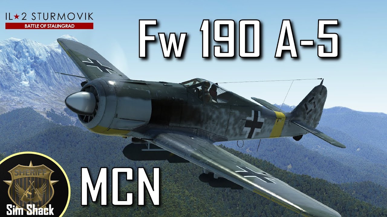Как сделать Fw 190 A-5 — Уведомление об изменении модели (MCN) — Ил-2: Битва за Кубань