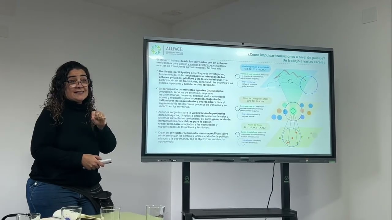 Presentación del proyecto  ALL FACTs, de agroecología, en la Comarca de la Vera
