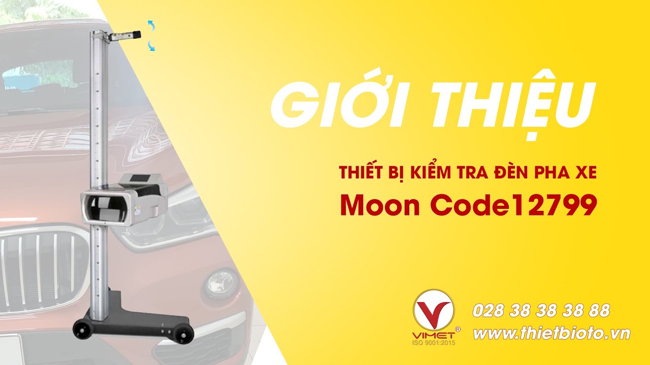 Thiết bị kiểm tra đèn pha Tecnolux Moon Code 12799