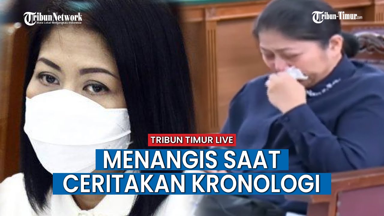 🔴Sidang Pemeriksaan Putri Candrawathi, PC Menangis Saat Ceritakan Kronologi