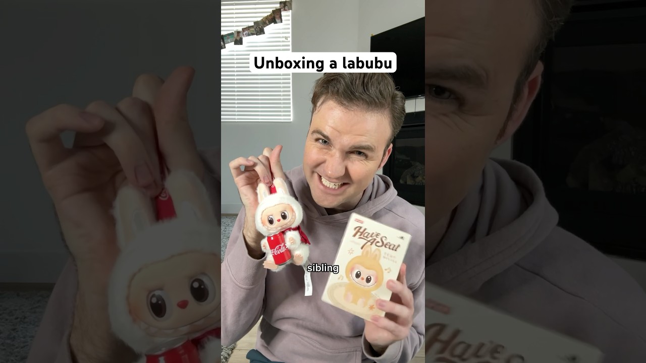 unboxing a labubu 🤗
