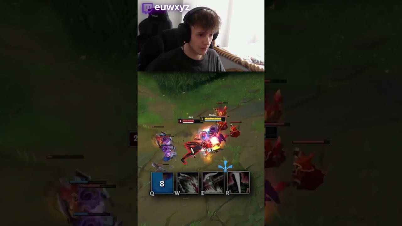 INSANE DARIUS VS SETT 1v1??????? #fypシ゚viral #leagueoflegends #twitch #darius