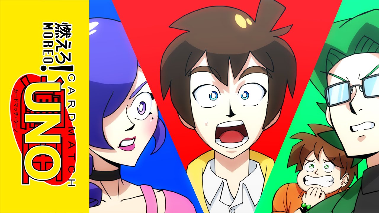If UNO Was an Anime OVA | MOERO! Cardmatch UNO