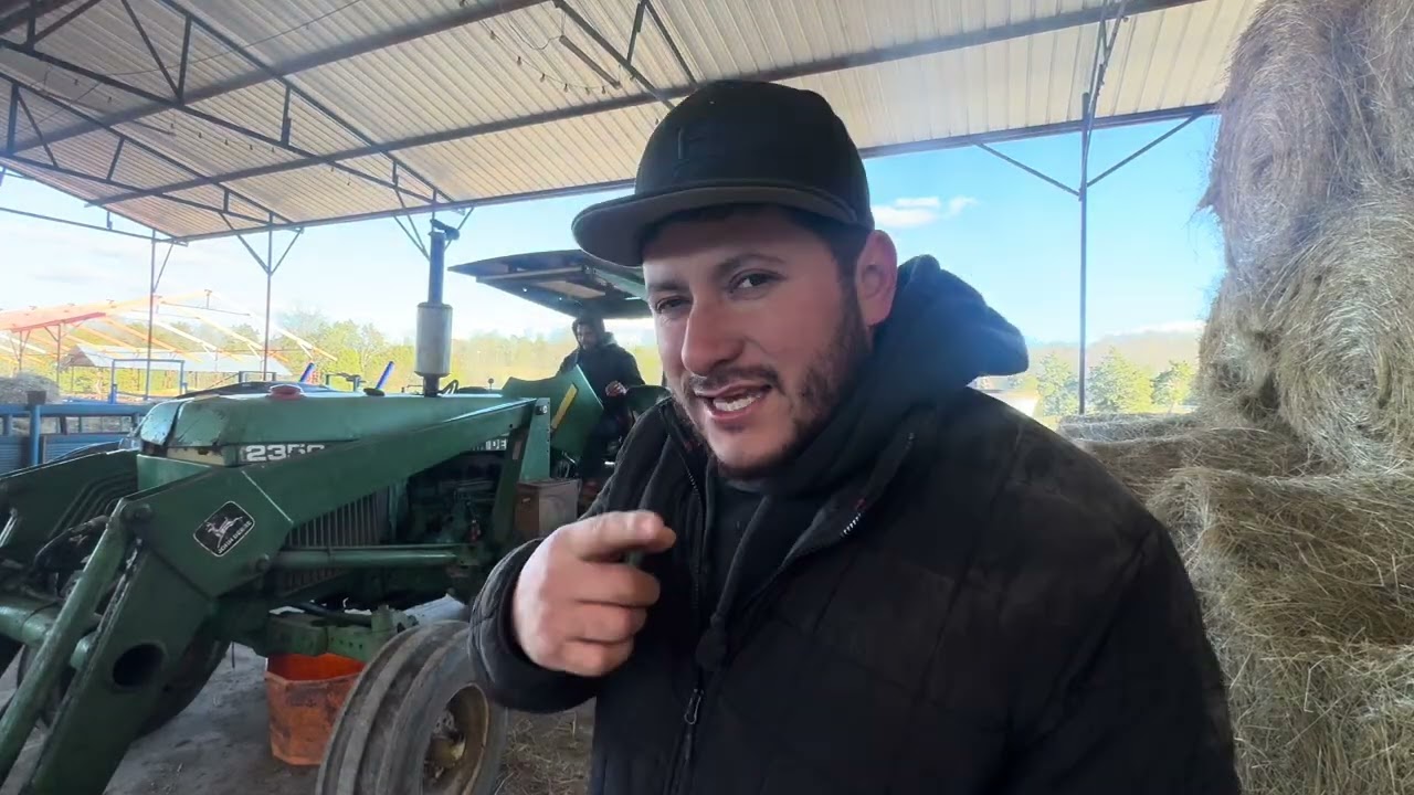 Moviendo tractor de rancho a rancho 🫣