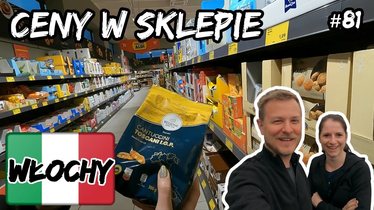 CENY WE WŁOSZECH. Robimy zakupy spożywcze w sklepie. Ceny podstawowych produktów. Włochy 2022 (#81)