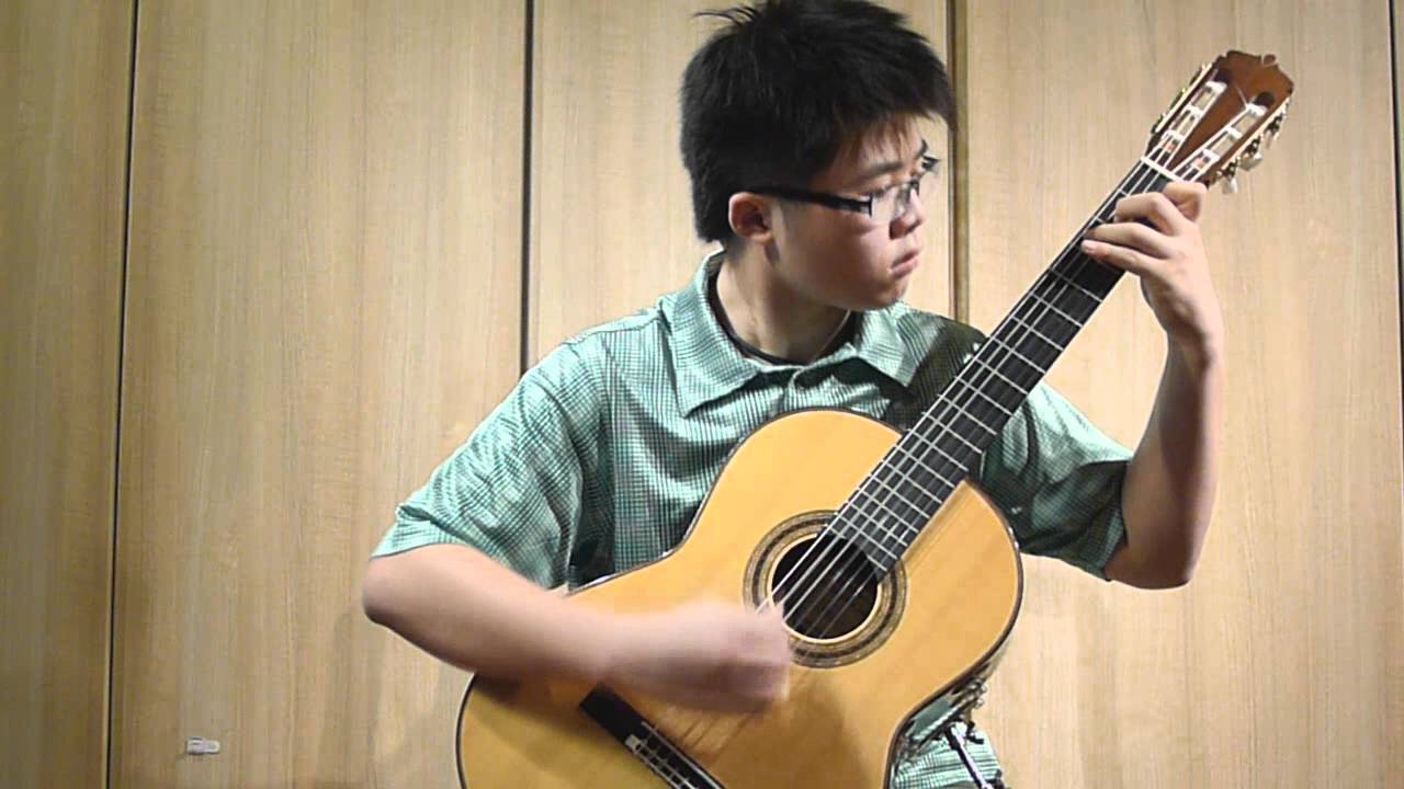 Kevin Loh (14) plays (I - Garrotin) Hommage a Tárrega - Joaquín TURINA
