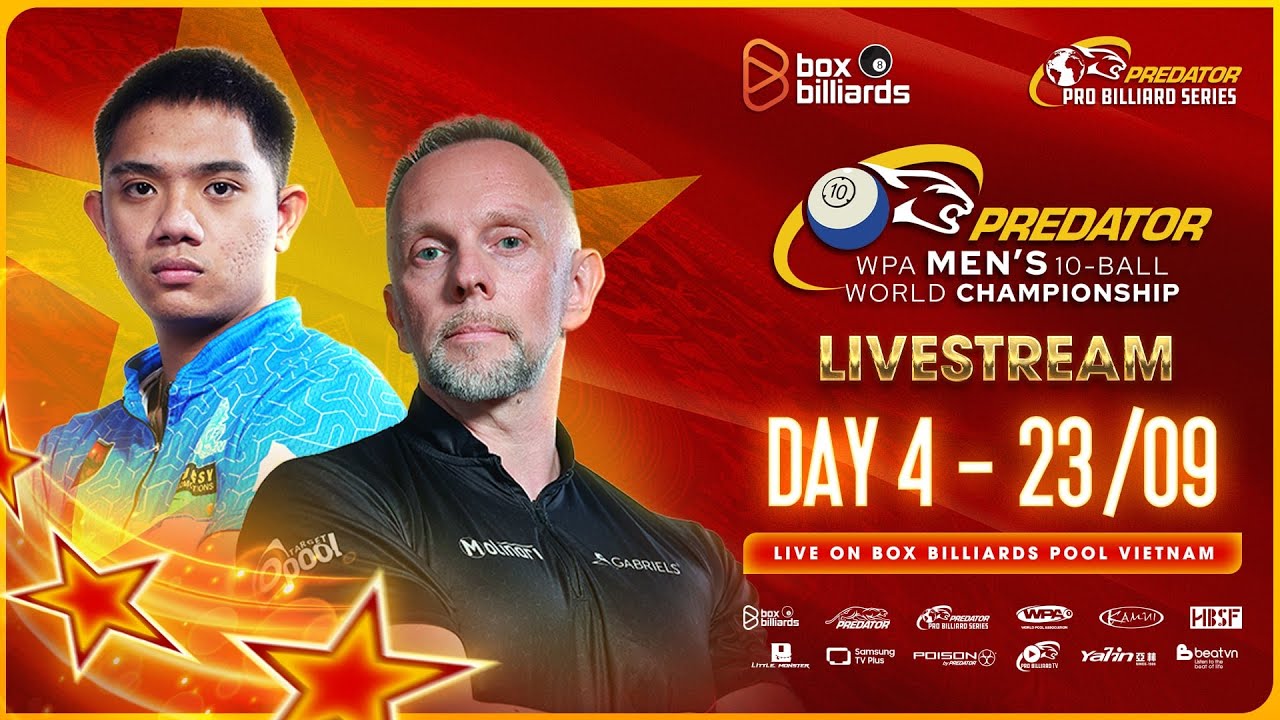 TV 1 | THORSTEN HOHMANN vs KYLE AMOROTO | 2025 PREDATOR WPA MEN'S 10-BALL WORLD CHAMPIONSHIP