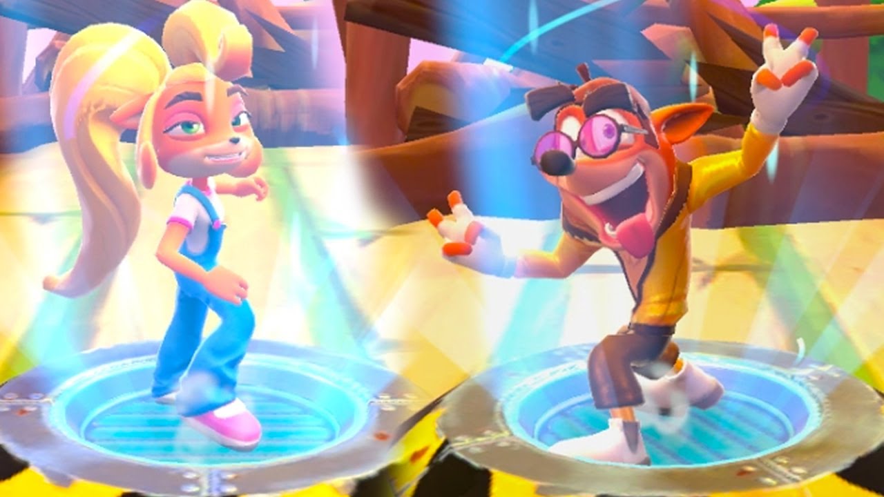 Crash Bandicoot: On the Run! Crash & Coco - Oxide Dingodile's Gang