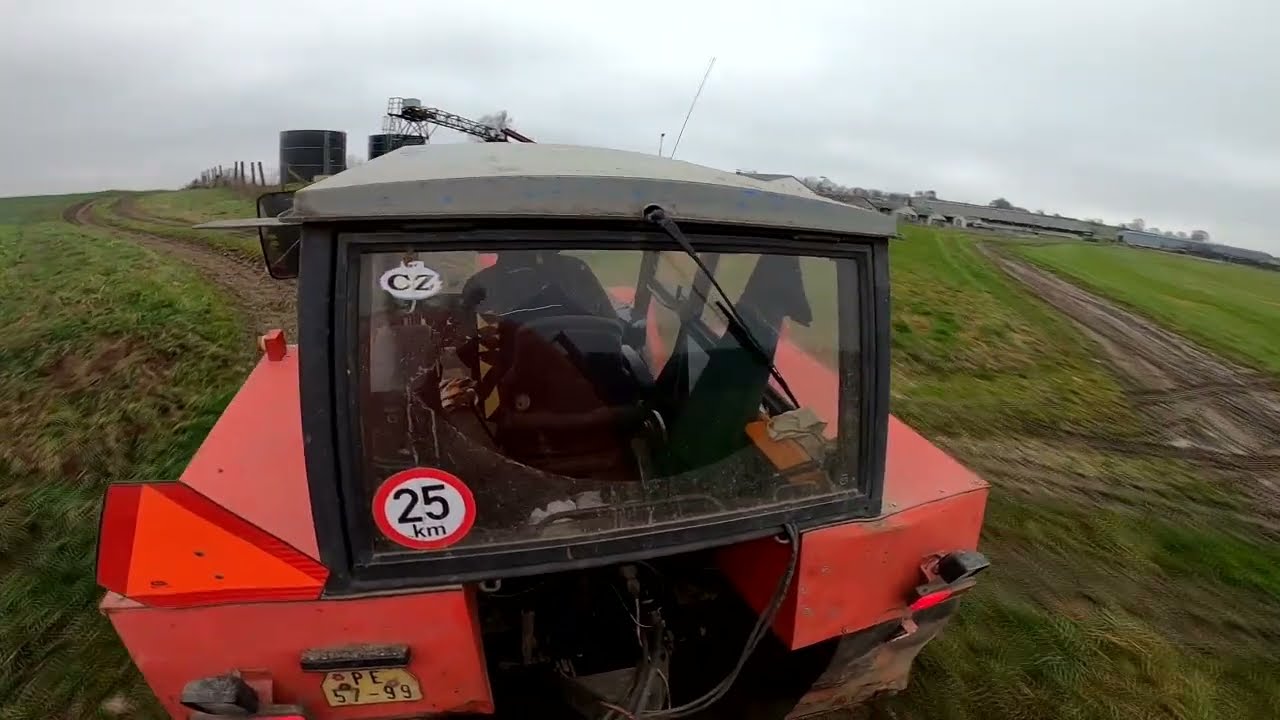 Zetor Crystal 12045 - podzimní močůvka /GoPro