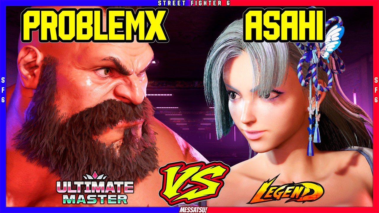 SF6 ProblemX (Zangief) VS Asahi (Mai)💥Messatsu!💥スト6💥Street fighter 6