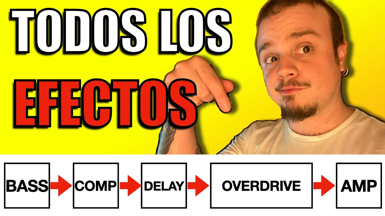 🎸 TODOS los Tipos de Efectos para Bajo eléctrico 🎛 ¿Cuál Necesitas? Explicación + Sonidos 🔥