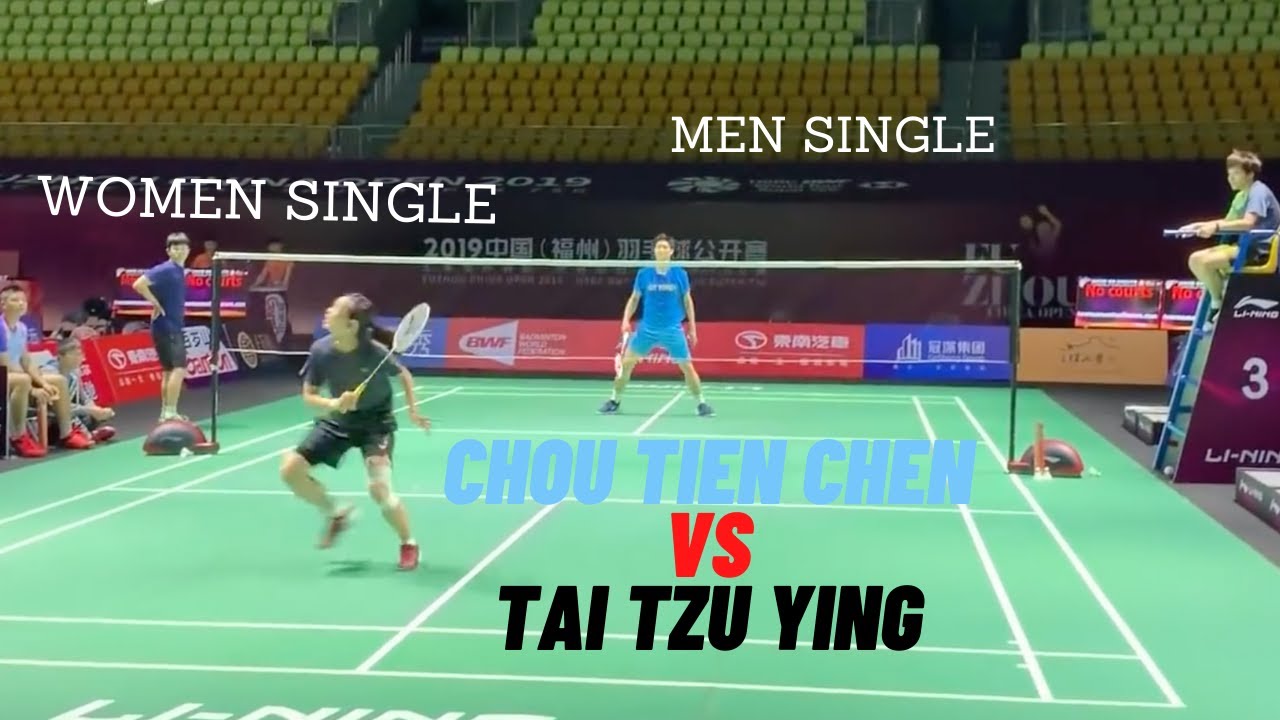 Chou Tien Chen周天成 VS Tai Tzu Ying戴资颖｜Men Single World No.2 vs Women Single World No.1 WHO WILL WIN??