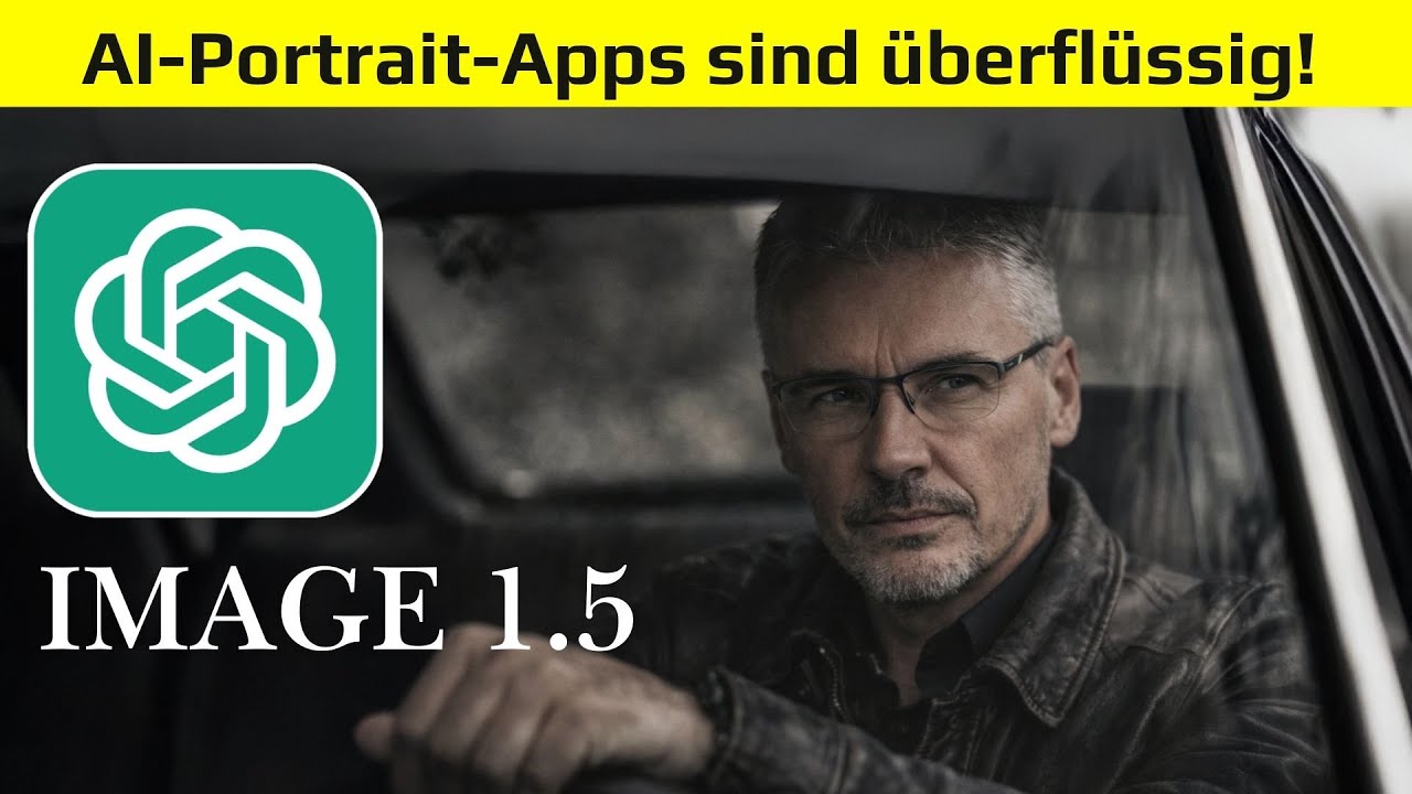 Create an AI portrait with ChatGPT Image 1.5: Before you pay &euro;7.99 per week, watch this video.