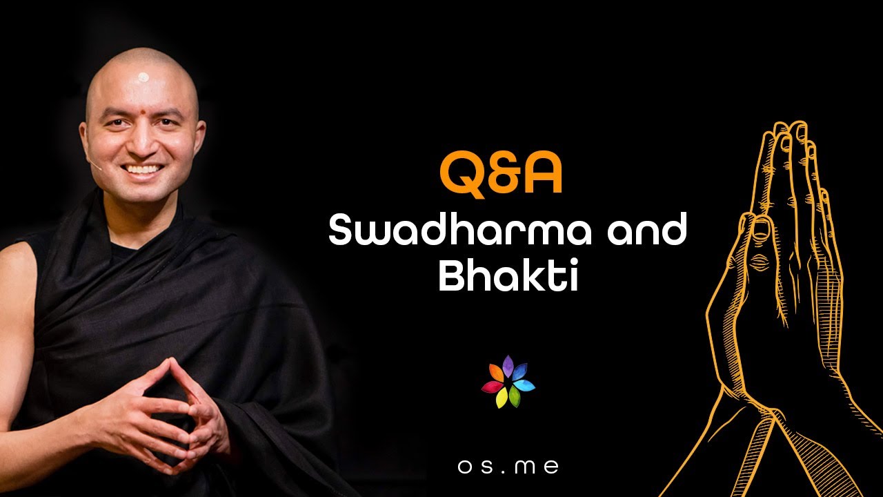 Q&A Swadharma and Bhakti [Hindi with English CC]