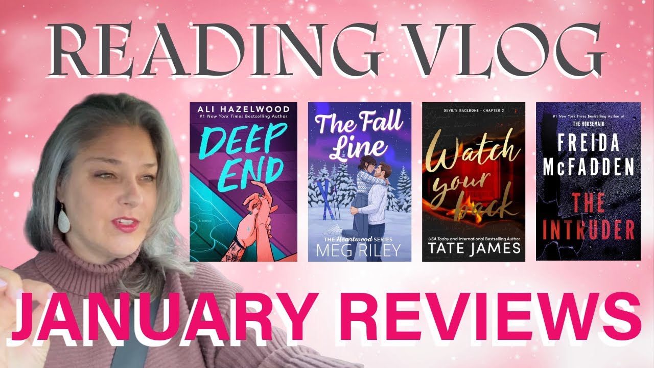 📚 January Reading VLOG ❄️- Popular Book Reviews on my daily commute!🚗
