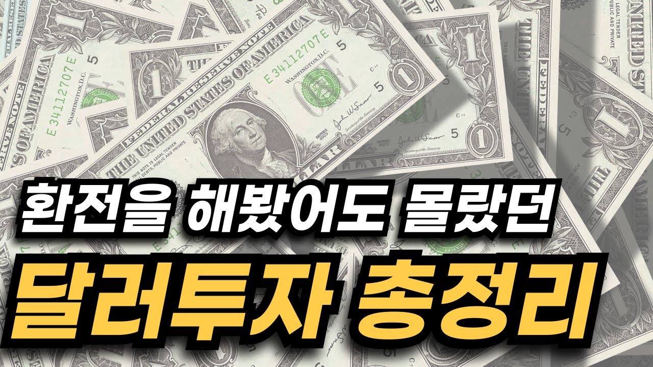 초보자를 위한 달러투자 총정리