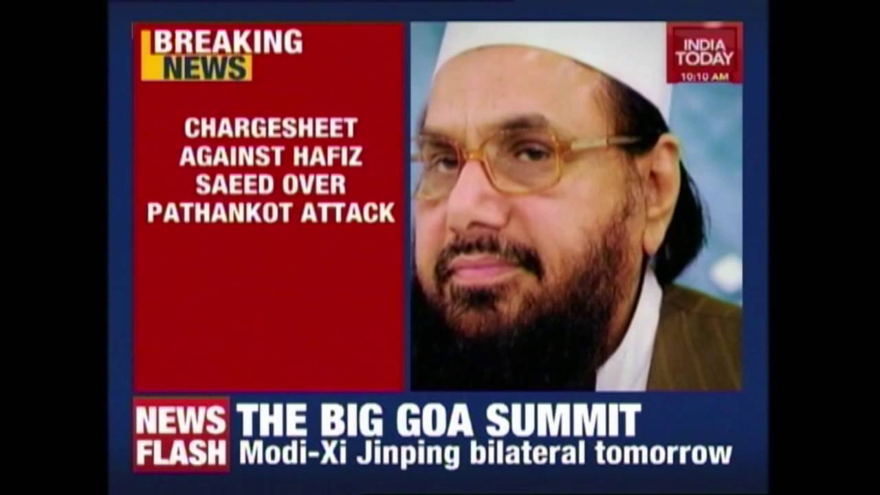 NIA To File Chargesheet Against Hafiz Saeed Over Pathankot Attack