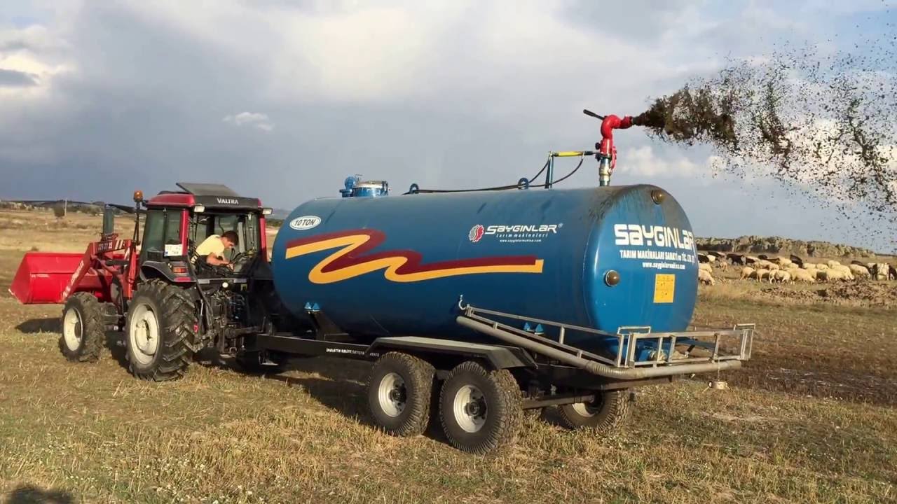 Saygınlar Tarım Makineleri Sıvı Gübre Emme ve Dağıtma Tankeri