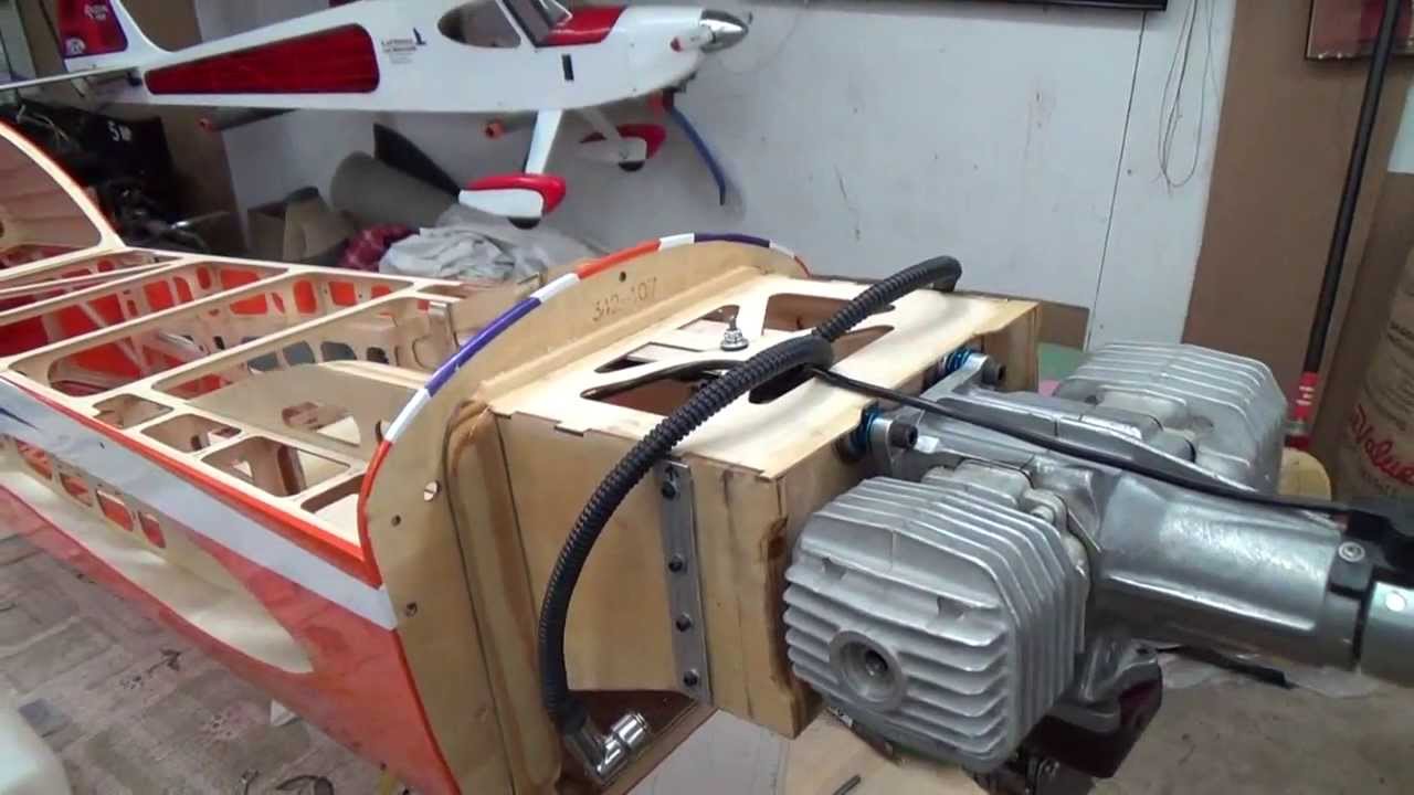 Stitch's Pilot RC Sbach 100cc Airframe Reinforcement