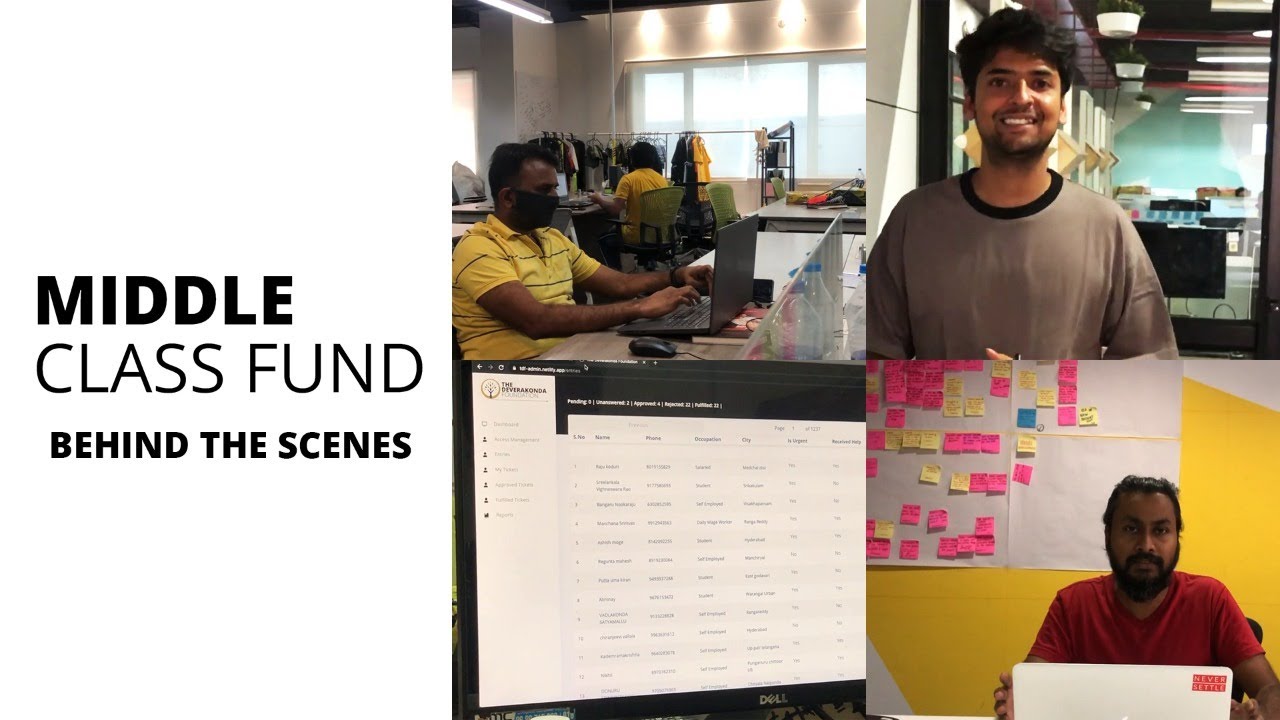 Middle Class Fund - Behind the Scenes | The Deverakonda Foundation | Vijay Deverakonda